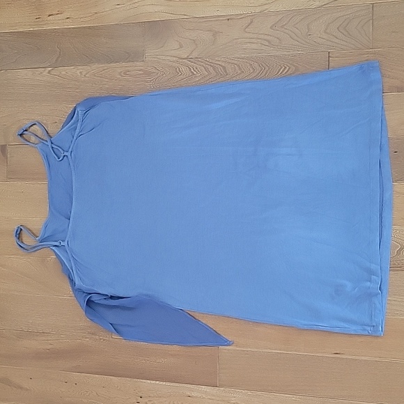 Young Fabulous and Broke Overlay Bodice Tank Dress Cornflower Blue Modal XS - Picture 8 of 8